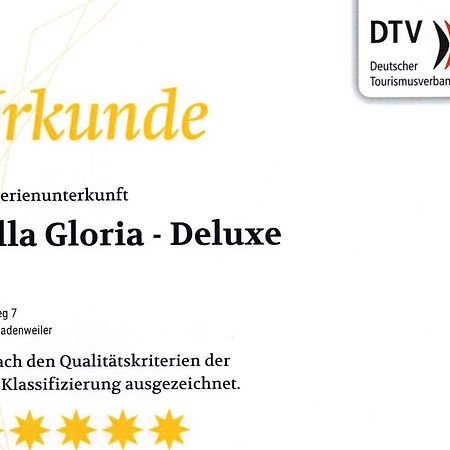 Villa Gloria - Fewo Suite Badenweiler Extérieur photo